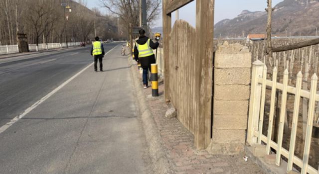 做好S317臨歷線(小峰口大橋至源泉大橋段)路面排水改造工程施工后期服務(wù)工作，助力博山公路、旅游事業(yè)發(fā)展