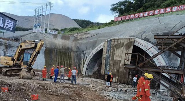 呂岙二號隧道“首爆”成功， 正式進入實質性施工階段